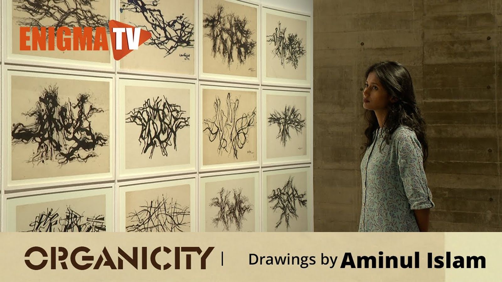 Organicity – exhibition of drawings by Aminul Islam